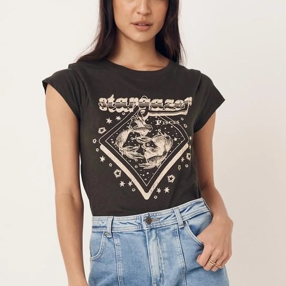 Spell Tops - Spell Stargazer ‘Pisces’ Tee New with Tags